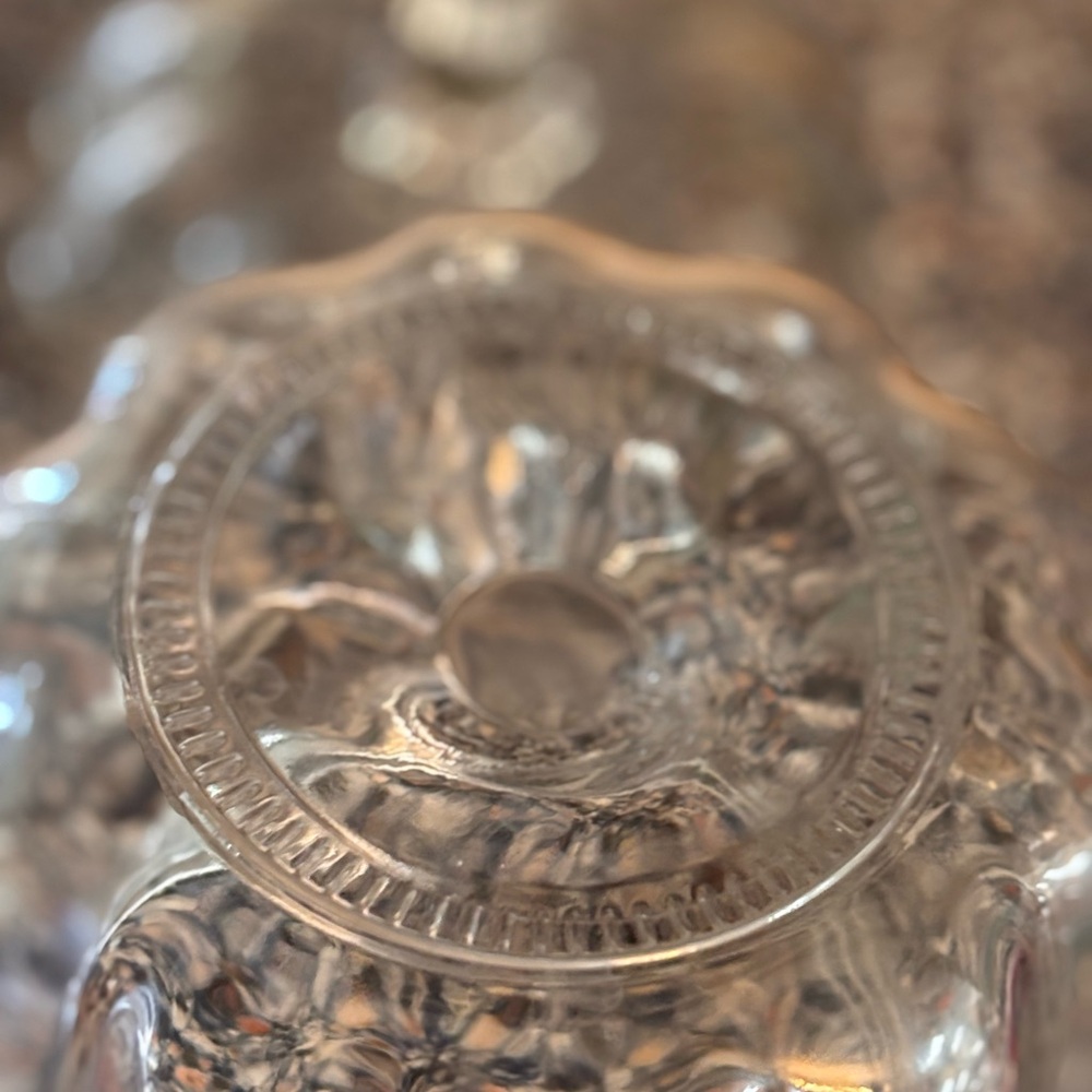 Clear Glass Pumpkin Jar with Lid - Picture 3 of 5